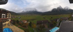 Archived image Webcam Panoramic view Hotel Post Lermoos 11:00