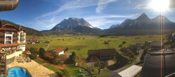 Archiv Foto Webcam Panoramablick Zugspitze 09:00