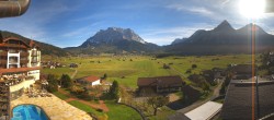 Archiv Foto Webcam Panoramablick Zugspitze 09:00