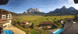 Archiv Foto Webcam Panoramablick Zugspitze 11:00