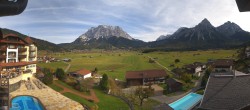 Archiv Foto Webcam Panoramablick Zugspitze 11:00