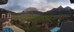 Archiv Foto Webcam Panoramablick Zugspitze 15:00