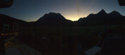 Archived image Webcam Panoramic view Hotel Post Lermoos 05:00