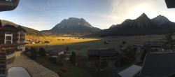 Archiv Foto Webcam Panoramablick Zugspitze 08:00