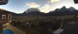 Archiv Foto Webcam Panoramablick Zugspitze 08:00