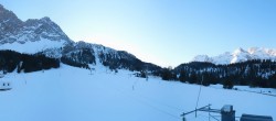 Archived image Webcam Panoramic view Ehrwalder Alm 05:00
