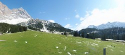 Archived image Webcam Panoramic view Ehrwalder Alm 11:00