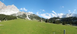 Archived image Webcam Panoramic view Ehrwalder Alm 15:00