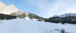 Archiv Foto Webcam Rundblick Ehrwalder Alm 13:00