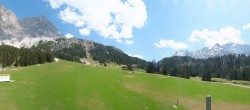Archived image Webcam Panoramic view Ehrwalder Alm 11:00