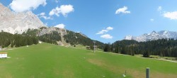 Archiv Foto Webcam Rundblick Ehrwalder Alm 13:00