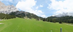 Archiv Foto Webcam Rundblick Ehrwalder Alm 13:00