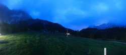Archiv Foto Webcam Rundblick Ehrwalder Alm 03:00