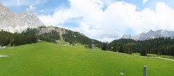 Archiv Foto Webcam Rundblick Ehrwalder Alm 13:00