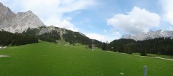 Archiv Foto Webcam Rundblick Ehrwalder Alm 15:00