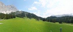 Archived image Webcam Panoramic view Ehrwalder Alm 11:00