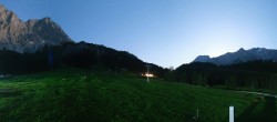 Archiv Foto Webcam Rundblick Ehrwalder Alm 23:00