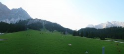 Archiv Foto Webcam Rundblick Ehrwalder Alm 05:00