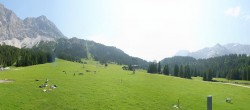 Archiv Foto Webcam Rundblick Ehrwalder Alm 09:00