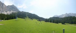 Archiv Foto Webcam Rundblick Ehrwalder Alm 09:00