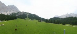 Archiv Foto Webcam Rundblick Ehrwalder Alm 13:00