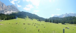 Archiv Foto Webcam Rundblick Ehrwalder Alm 09:00