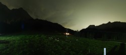 Archiv Foto Webcam Rundblick Ehrwalder Alm 23:00