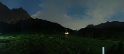 Archiv Foto Webcam Rundblick Ehrwalder Alm 23:00
