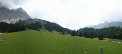 Archiv Foto Webcam Rundblick Ehrwalder Alm 09:00