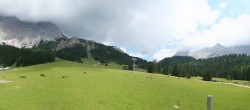 Archiv Foto Webcam Rundblick Ehrwalder Alm 13:00
