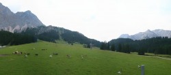 Archiv Foto Webcam Rundblick Ehrwalder Alm 06:00