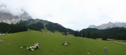 Archiv Foto Webcam Rundblick Ehrwalder Alm 11:00