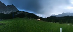 Archiv Foto Webcam Rundblick Ehrwalder Alm 01:00