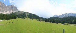 Archiv Foto Webcam Rundblick Ehrwalder Alm 11:00