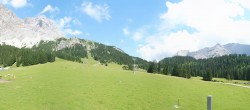 Archiv Foto Webcam Rundblick Ehrwalder Alm 13:00
