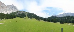 Archived image Webcam Panoramic view Ehrwalder Alm 11:00