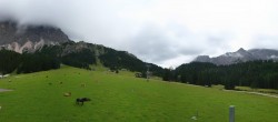 Archiv Foto Webcam Rundblick Ehrwalder Alm 09:00