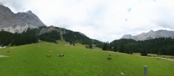 Archiv Foto Webcam Rundblick Ehrwalder Alm 13:00