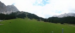 Archiv Foto Webcam Rundblick Ehrwalder Alm 15:00
