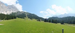 Archiv Foto Webcam Rundblick Ehrwalder Alm 11:00