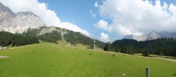 Archiv Foto Webcam Rundblick Ehrwalder Alm 15:00