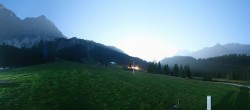 Archiv Foto Webcam Rundblick Ehrwalder Alm 21:00