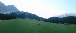 Archiv Foto Webcam Rundblick Ehrwalder Alm 06:00