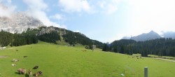 Archiv Foto Webcam Rundblick Ehrwalder Alm 11:00