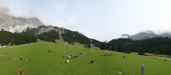 Archiv Foto Webcam Rundblick Ehrwalder Alm 13:00