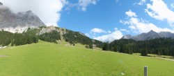 Archiv Foto Webcam Rundblick Ehrwalder Alm 13:00