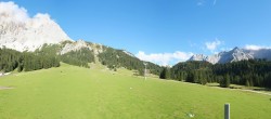 Archiv Foto Webcam Rundblick Ehrwalder Alm 15:00