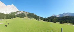 Archiv Foto Webcam Rundblick Ehrwalder Alm 13:00