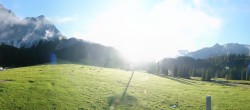 Archived image Webcam Panoramic view Ehrwalder Alm 07:00