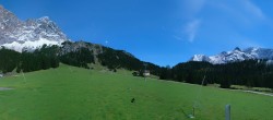 Archiv Foto Webcam Rundblick Ehrwalder Alm 01:00
